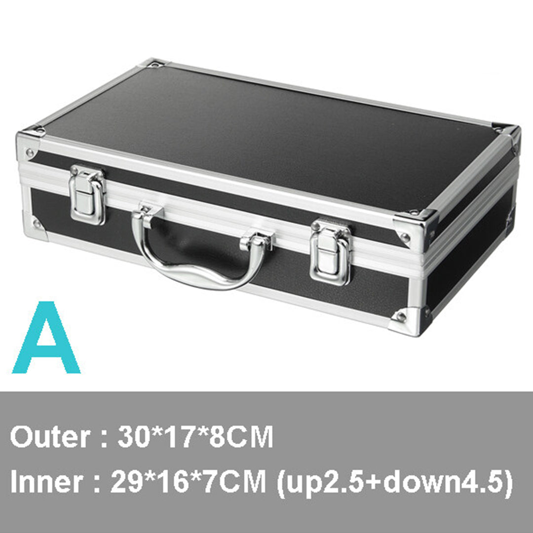 Aluminum alloy Tool Case Outdoor Vehicle Kit Box Portable Safety Equipment instrument Case Suitcase Outdoor Safety Equipment