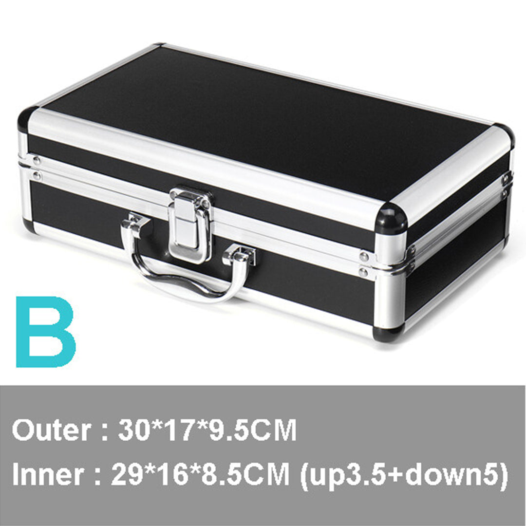 Aluminum alloy Tool Case Outdoor Vehicle Kit Box Portable Safety Equipment instrument Case Suitcase Outdoor Safety Equipment