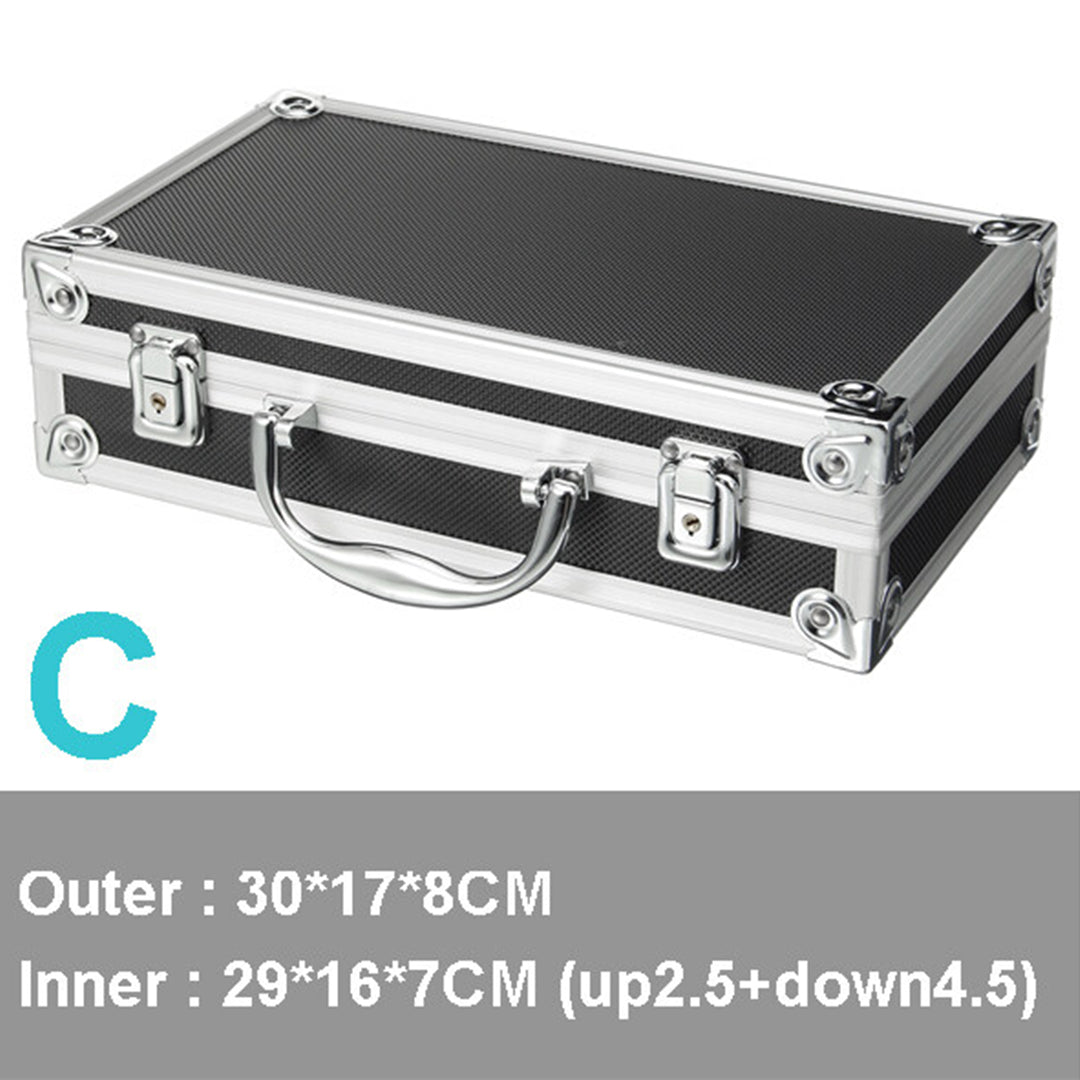 Aluminum alloy Tool Case Outdoor Vehicle Kit Box Portable Safety Equipment instrument Case Suitcase Outdoor Safety Equipment