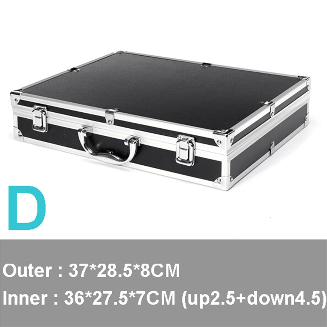 Aluminum alloy Tool Case Outdoor Vehicle Kit Box Portable Safety Equipment instrument Case Suitcase Outdoor Safety Equipment