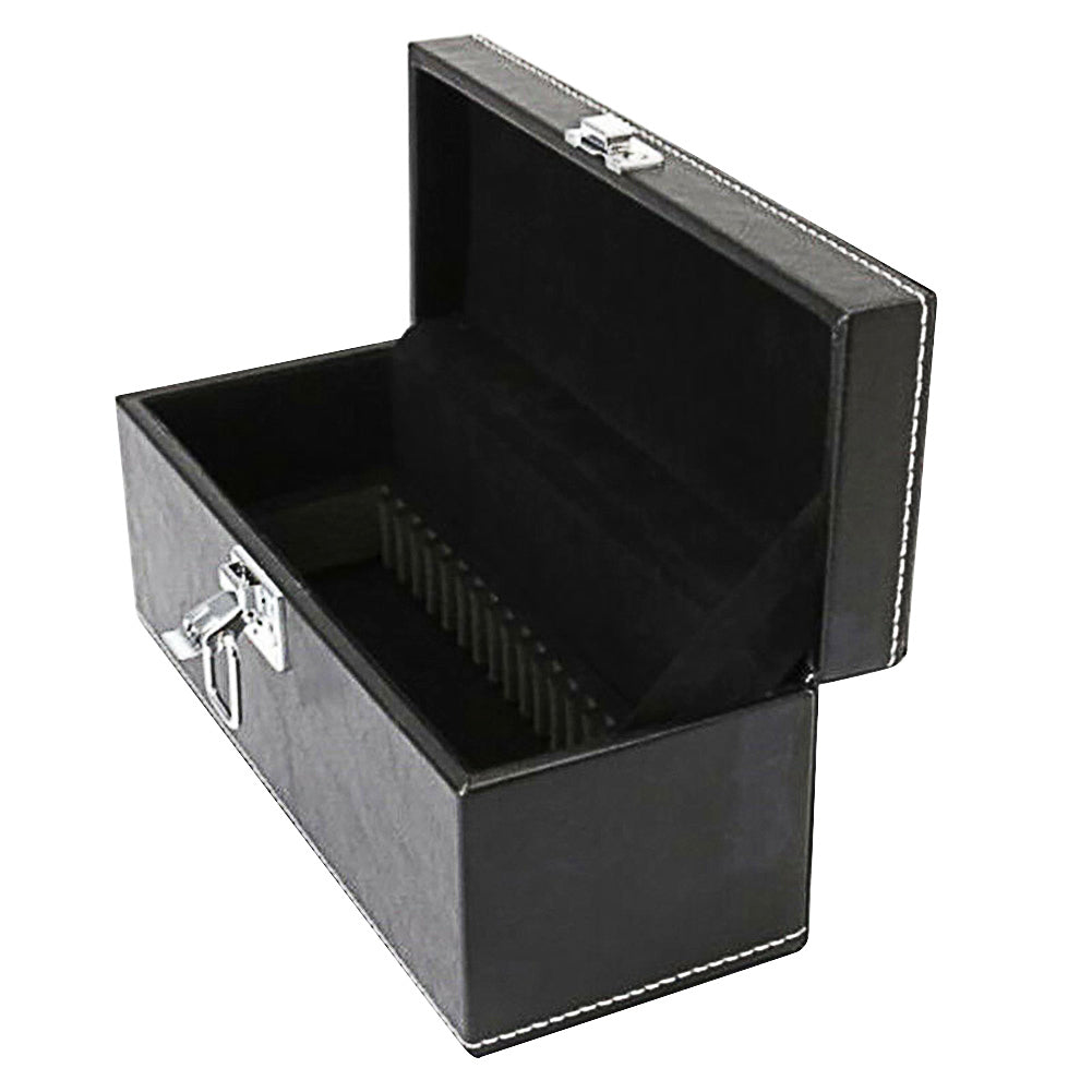 Storage Box Case Faux Leather Certified Coin Holders Slabs Storage Box Case Faux Leather For Coins Boxes For NGC PCGS ANACS